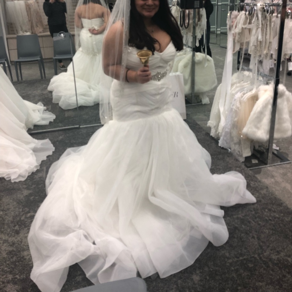 Truly Zac Posen organza wedding gown nwt - Picture 13 of 13